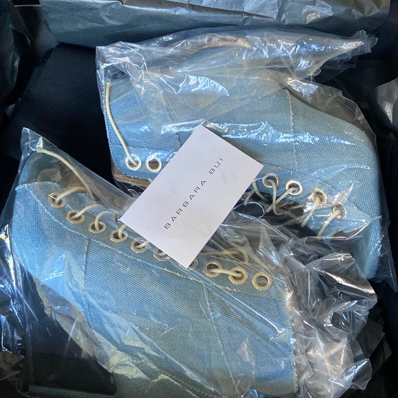 Barbara Bui Denim Shoes - Picture 3 of 7